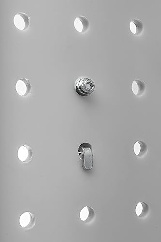 Miniatura 6 de Triton Products Ganchos de acero de 1-1/8 pulgadas, barra individual resistente, paquete de 10 Durahook, curva de 90 grados, se adapta a duraboards