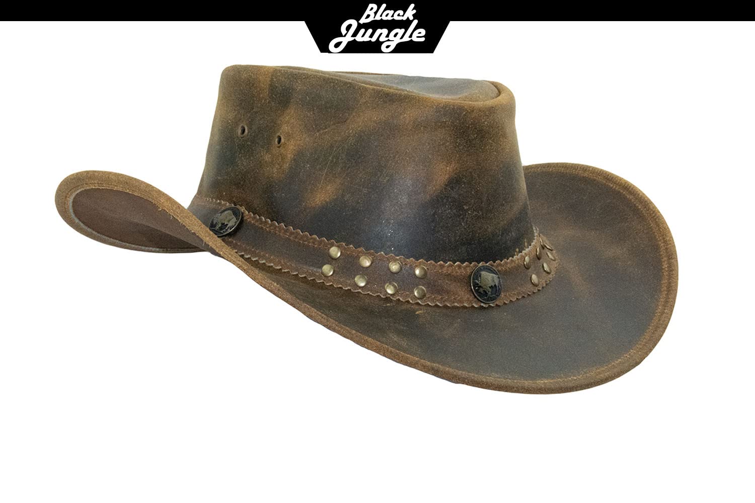 Black Jungle Yukon - Sombrero de piel para vaquero