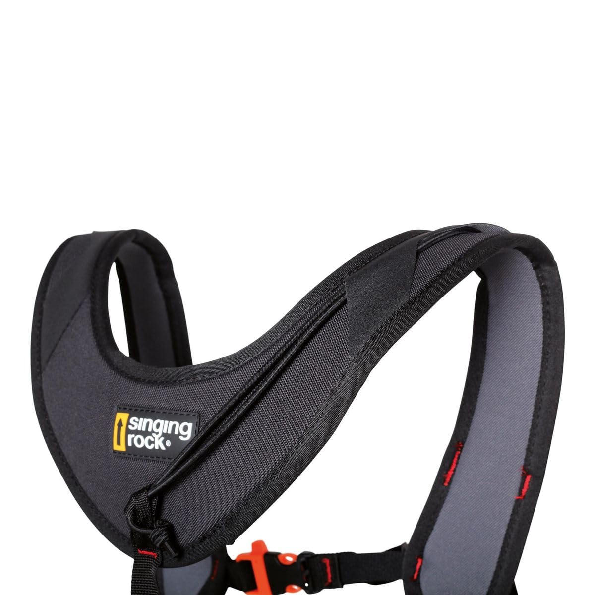 Singing Rock Cintura per la cura degli alberi Arbo Chest – Universale, nero, EVA foam, PAD, PES, PE, PP, elastan, arboristi, coltivatori di alberi e paesaggi, cintura di sicurezza