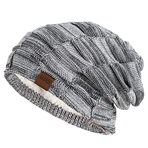 REDESS Beanie Mütze für Herren und Damen Winter Warme Mützen Stricken...