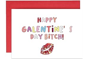 Funny Happy Galentine’s Day Card for Sister Friend