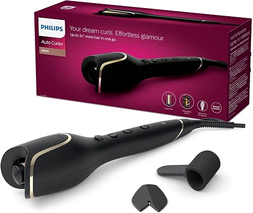 Philips StyleCare 100W Prestige Automatic Curling Iron