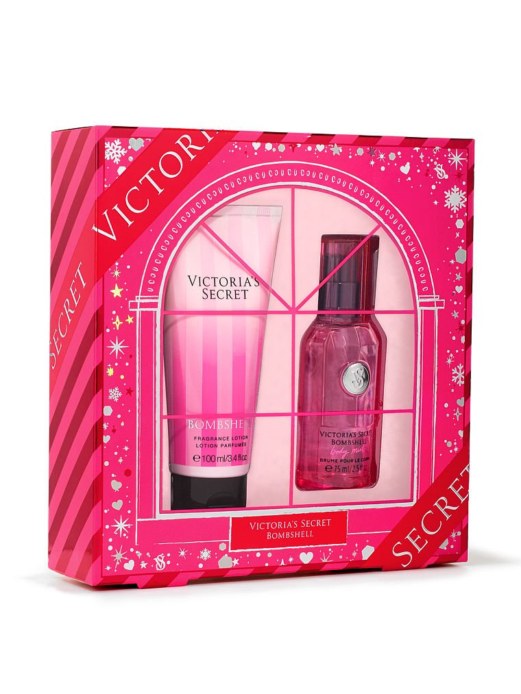 Amazon.com: Victoria's Secret Bombshell 2 Piece Gift Set Body Lotion ...