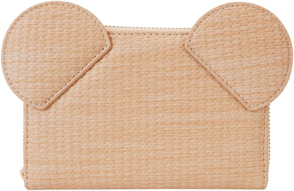 Loungefly Disney Mickey Straw Cosplay Zip Around Wallet