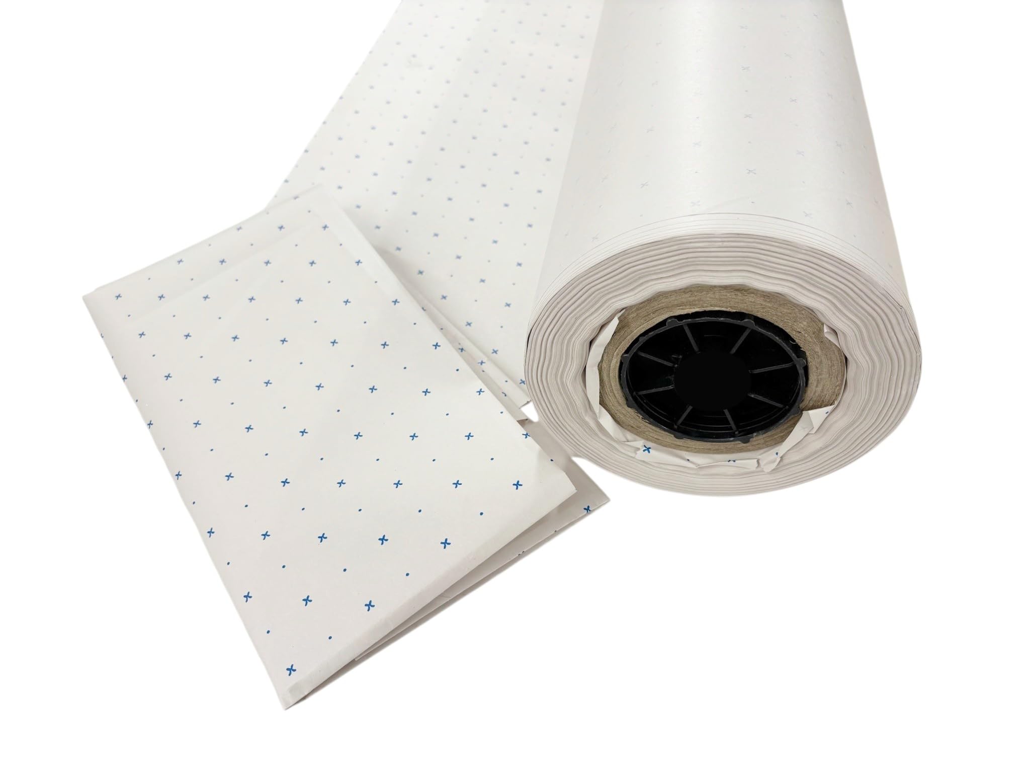 Pattern Paper with Dot and Cross Grid for Dressmaking and Pattern Cutting, White, 36 Inch Wide (3 Metres - 300cm x 91)
