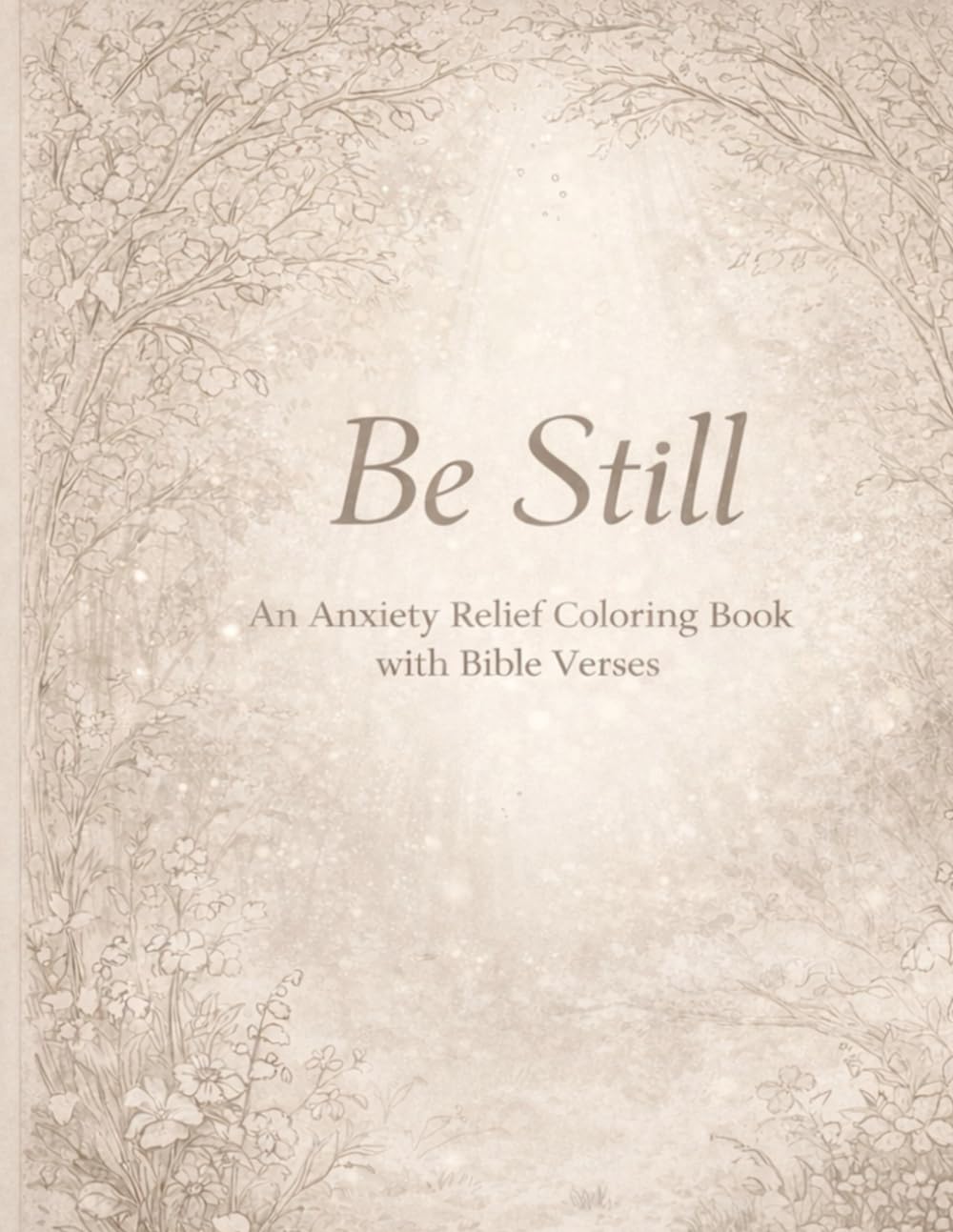 Be Still: An Anxiety Relief Coloring Book with Bible Verses