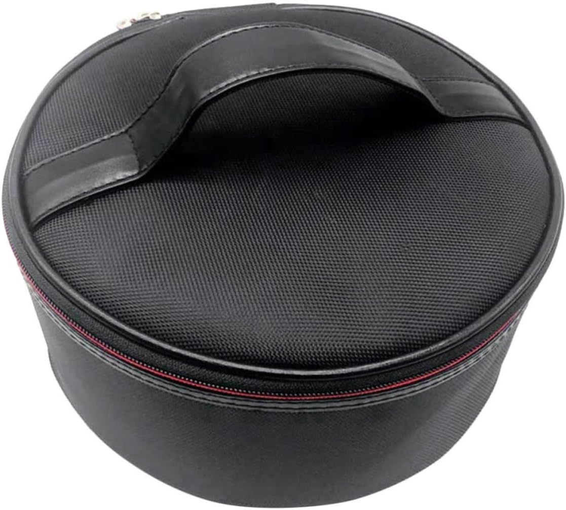 Portable Handheld Makeup Bag Lightweight Polyester Cosmetic Organizer with Tight Protection and Opening Closure Design for Outdoor Travel Use