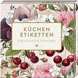  Küchenetiketten Kirschen: Für Gläser & Flaschen (Küchenpapeterie)