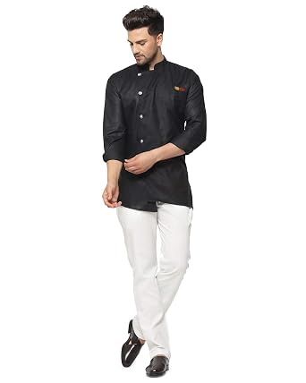 Buy RYLEN Men Kurta and Pant Set Cotton 