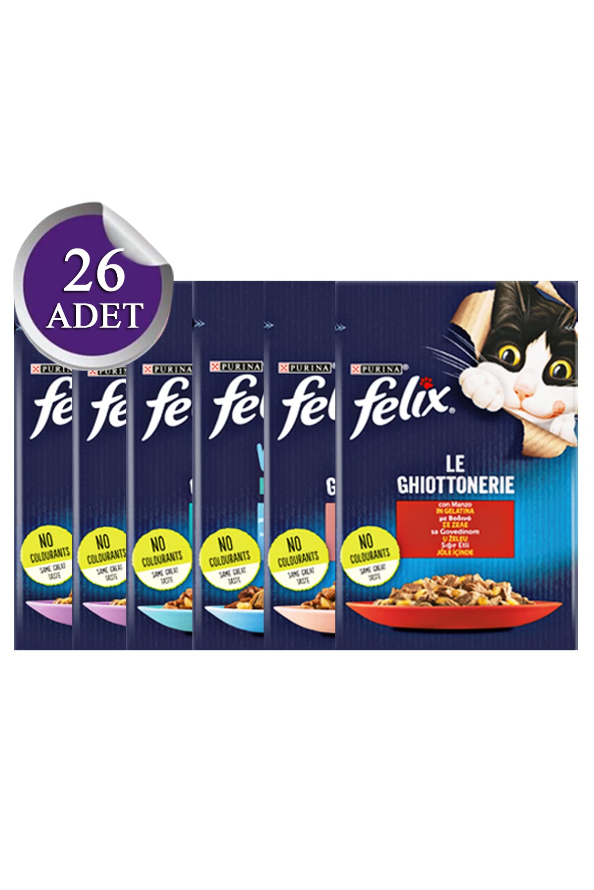Felix Tavuk Etli Kedi Yaş Mama (26 x 85 gr)