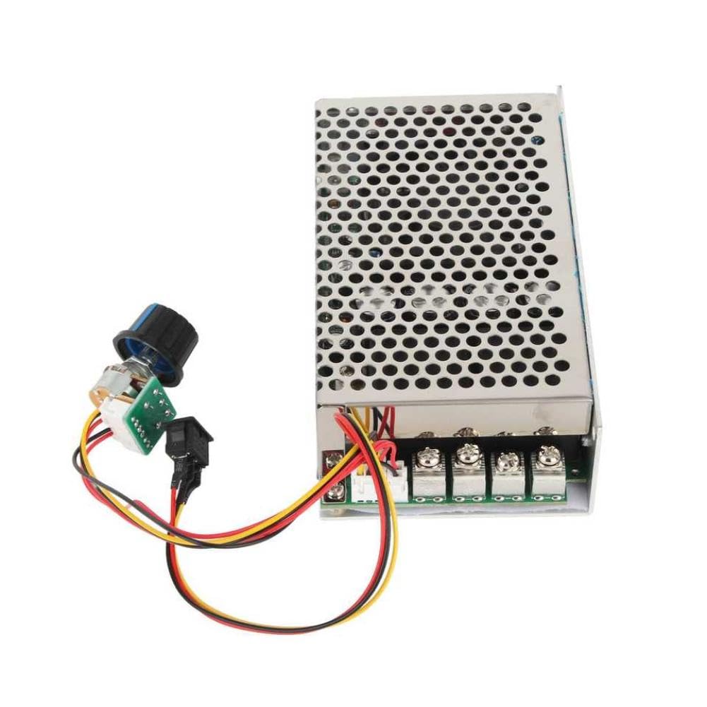 Controlador de Velocidad del Motor de CC, regulador de Interruptor de Control PWM, 10-50V, 100A, 3000W, Compatible con Piezas de Motocicletas automotrices