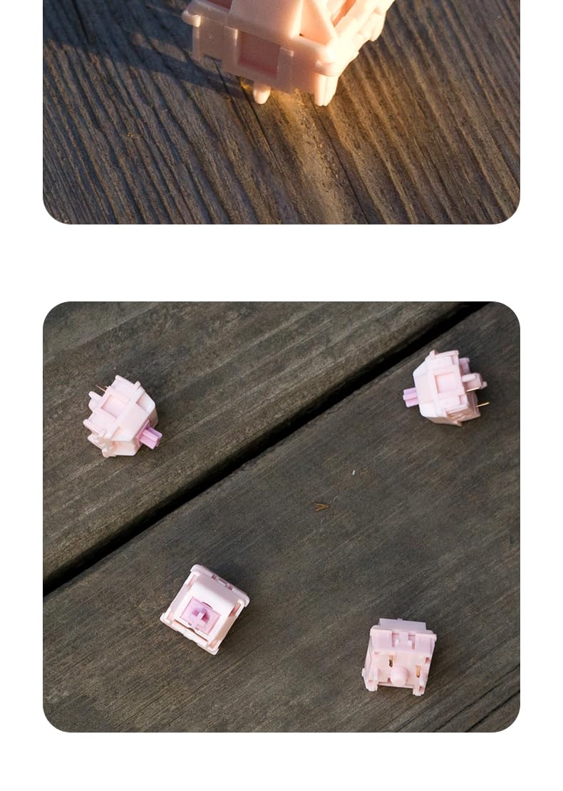 KPREPUBLIC Sarokeys Yunying Switch Linear Yun Ying Switch 45g Interruttore lineare per tastiera meccanica da gioco Lubed Long Spring (Sarokeys Yunying Switch x90)