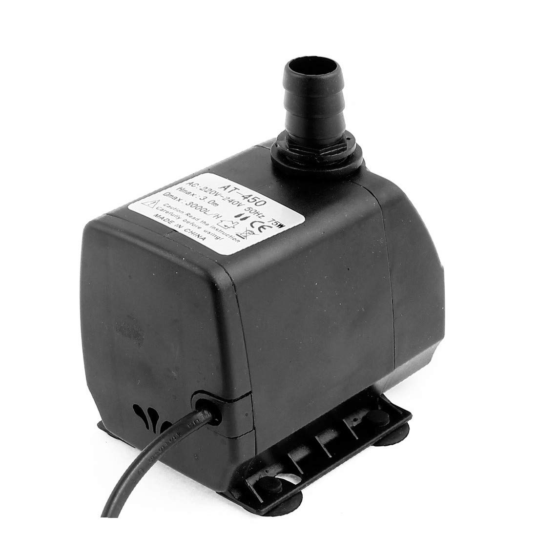 New Lon0167 AC 220V-240V Destacados AU Plug 75W eficacia confiable Bomba de agua sumergible eléctrica para acuario Fountain Pond w Switch(id:dad e2 c5 3b3)