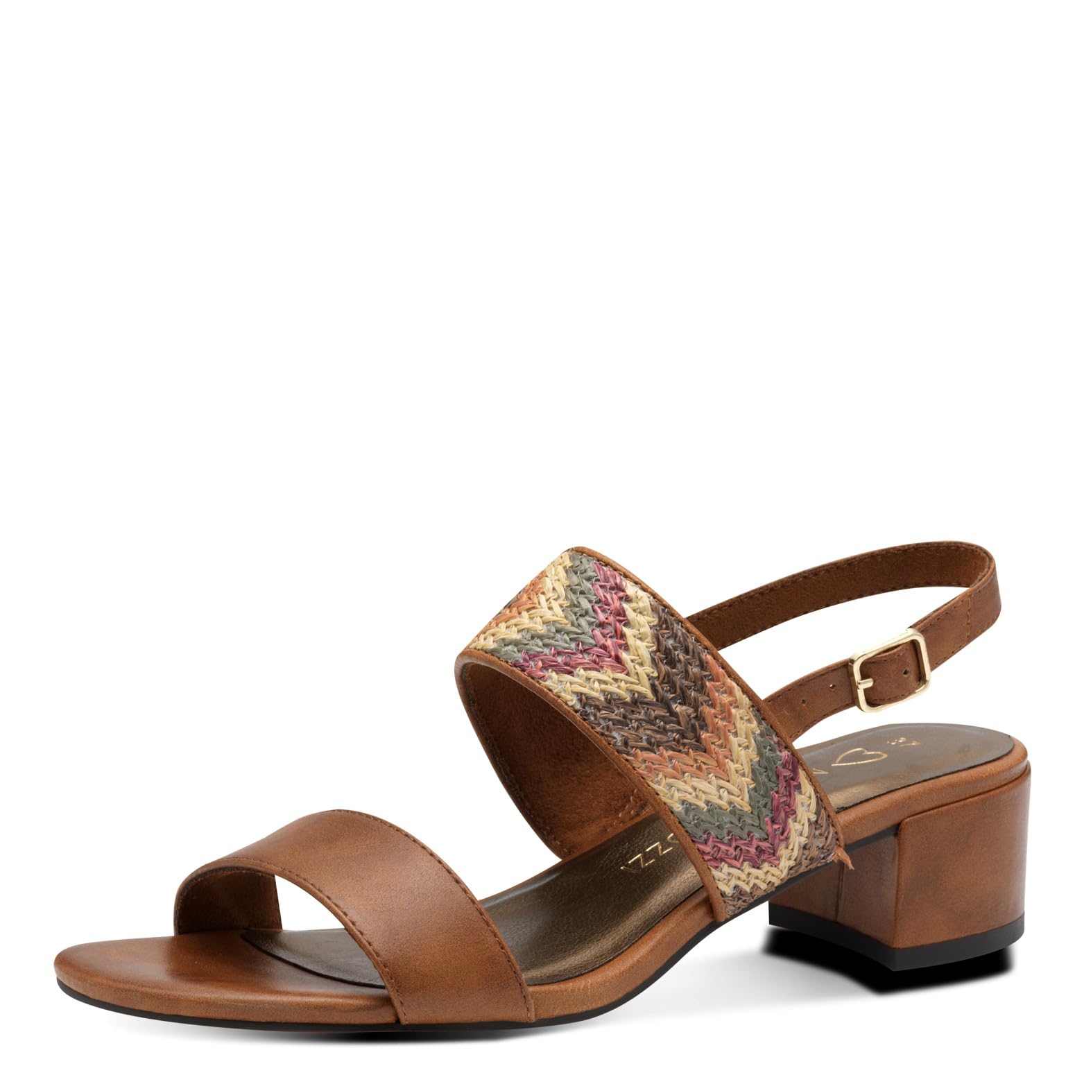 MARCO TOZZI 2-28203-42 damessandalen, bruin, 39 EU