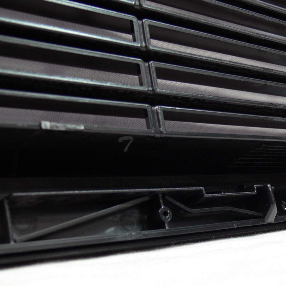 Black Horizontal Billet Style Front Hood Bumper Grill Grille Abs Ford F150