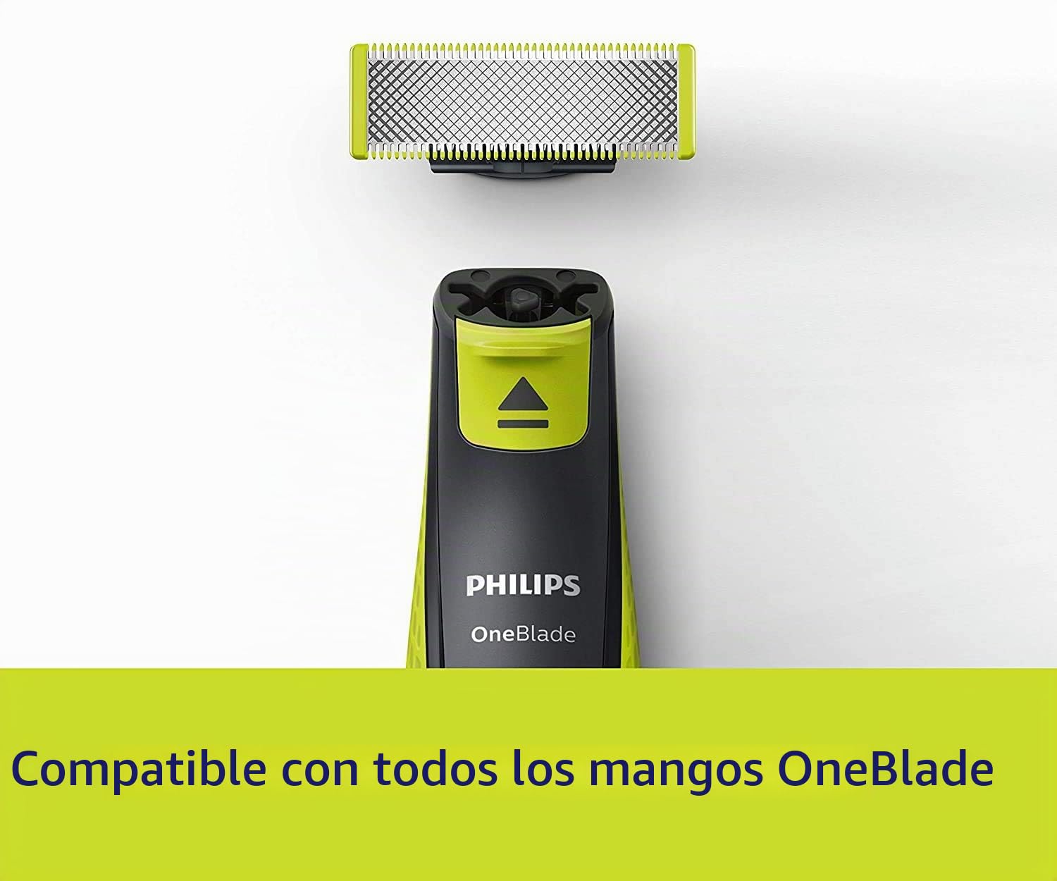 Philips Cuchilla de Recambio QP210/50, Negro, Verde, Acero Inoxidable, 1