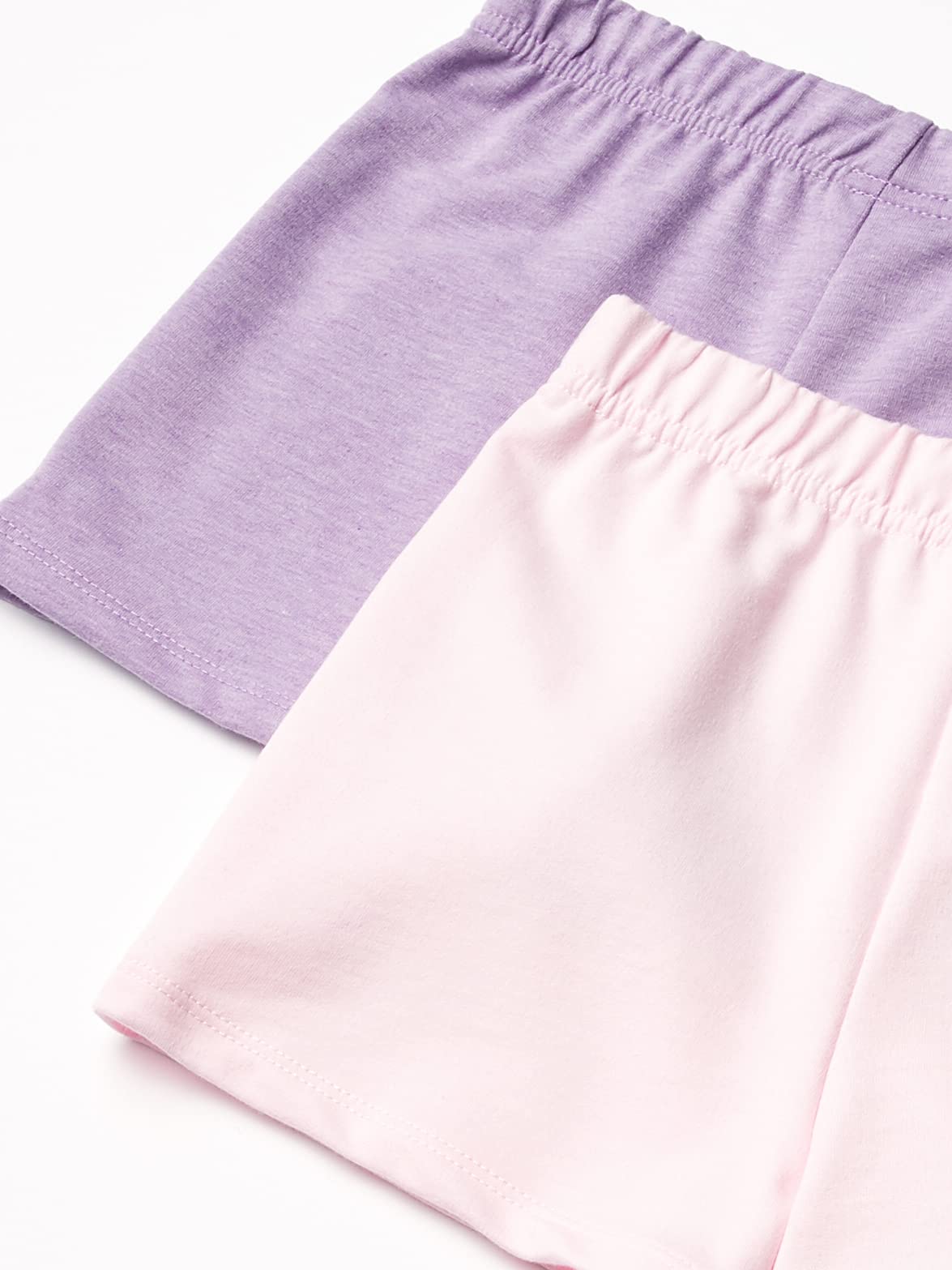 JoJo Siwa Paquete de 2 Pantalones Cortos de algodón, Paquete múltiple Pantalones Cortos para Niñas