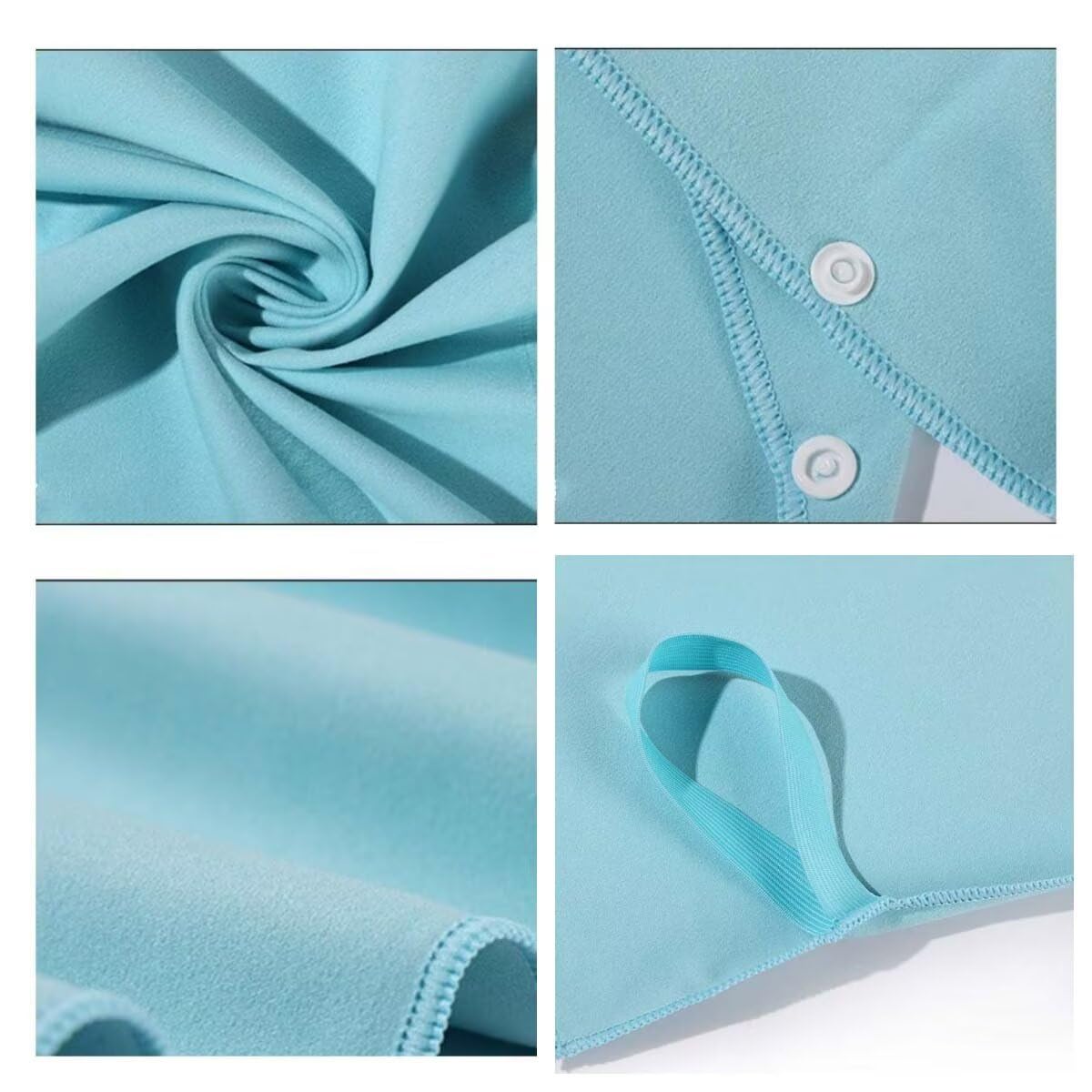 Telo Mare 100x200 cm, Set da 2 Microfibra Asciugamani Teli da Spiaggia Asciugatura Rapida e Anti-Sabbia Palestra Grande xxl Uomo Donna Accessori Beach Towel Grandi per Piscina (Animali Cani) z-1745