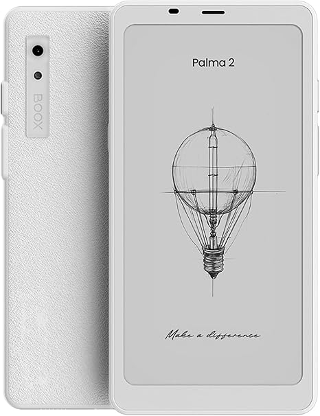 BOOX Palma 2 Mobile ePaper Fingerprint Recognition Smart Button Dual Speakers Microphones (White)
