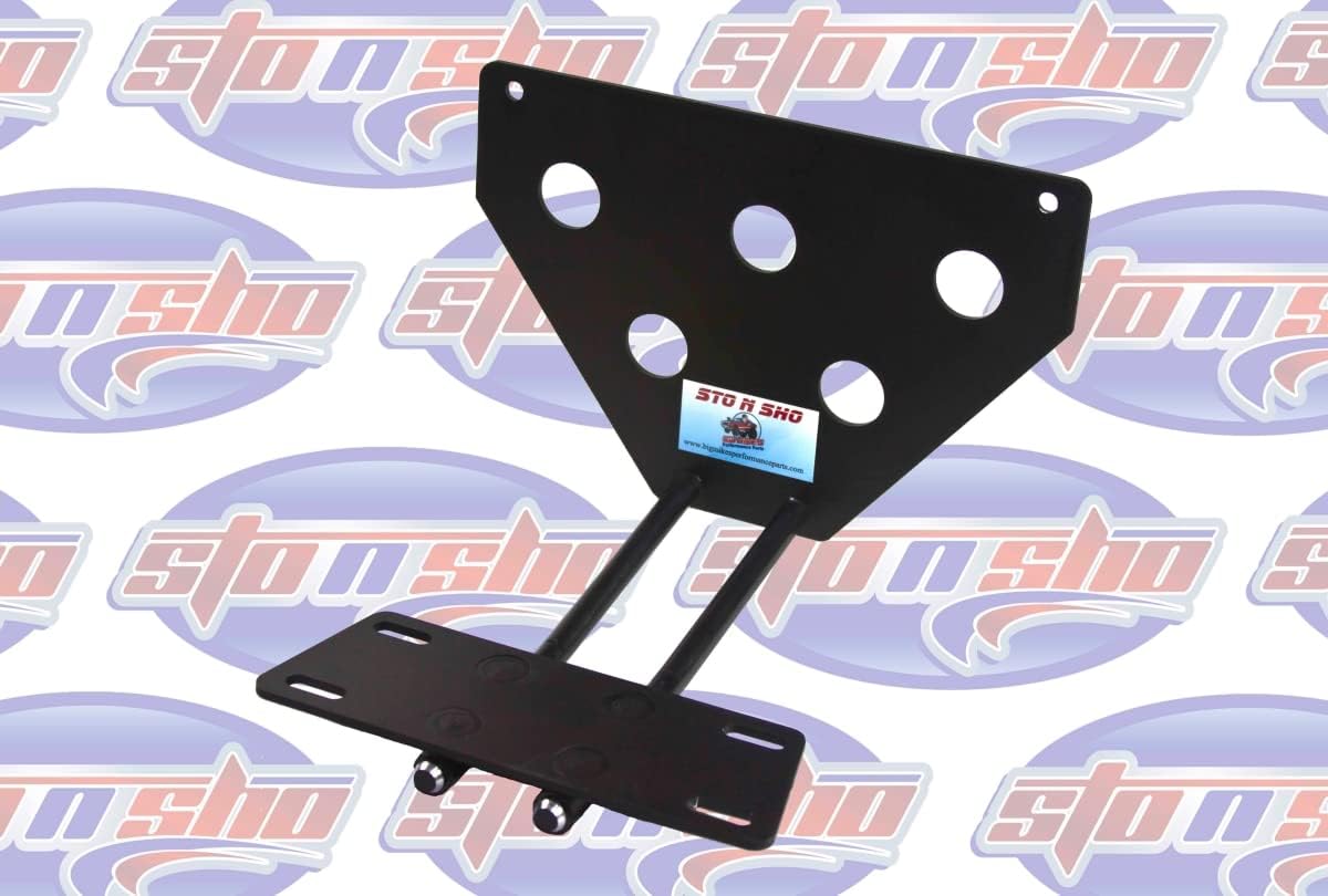 STO N SHO Front License Plate Bracket Compatible with 2015-2019 Cadillac ATS (SNS83)
