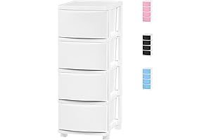 IRIS USA 5 Drawer Plastic Storage Organizer