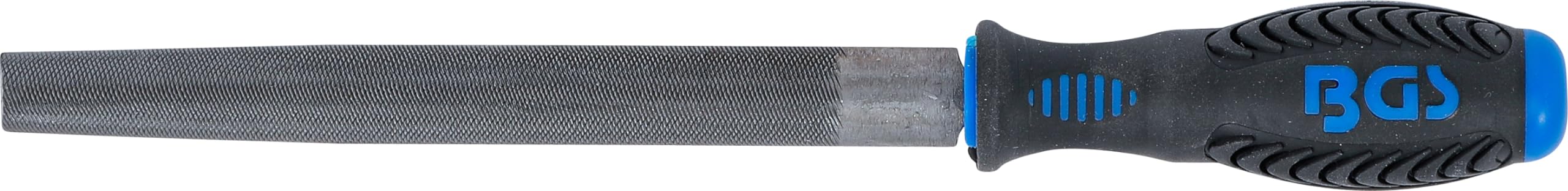 BGS 6574 | Lima da officina | mezza tonda | taglio 2 | 150 mm