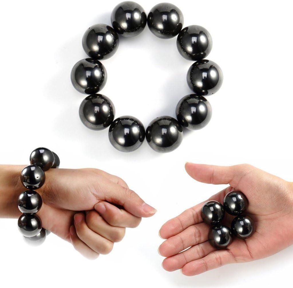 Health bracelet Magnetic Stones Polished Magnetic Balls For Science Intelligence