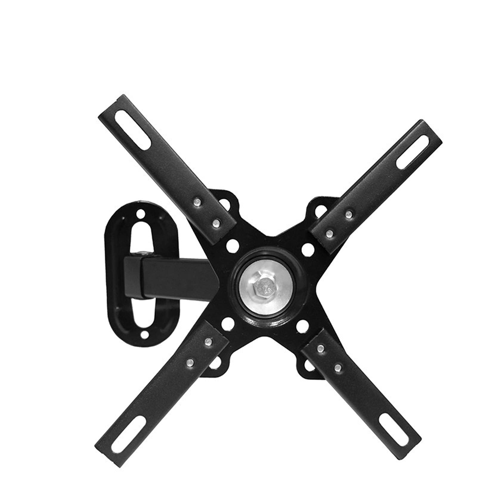 Support de moniteur extensible et rotatif charge 10kg max pour TV LED 15-40" de salon