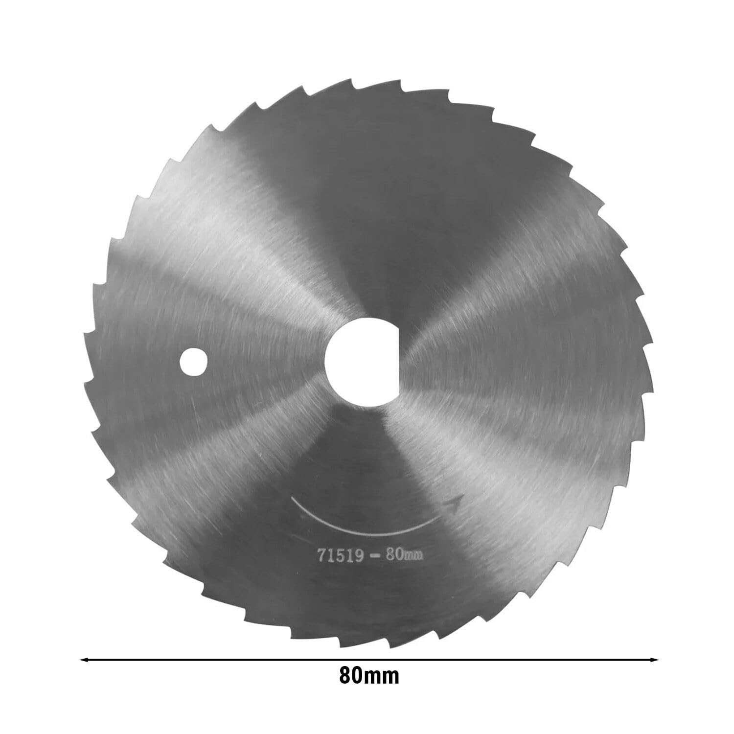 GGM Gastro Schneidemesser 80 mm für DSA80S | Präzises Schnittergebnis, lebensmittelechter Edelstahl, zeitsparende Reinigung, verschleißfest, einfache Montage