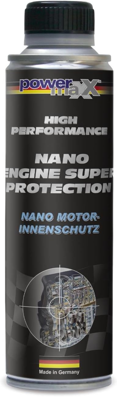 Powermaxx Motor Oil Additive Nano Engine Super Protection Car Petrol & Diesel Engine Treatment Restorer 300 ml