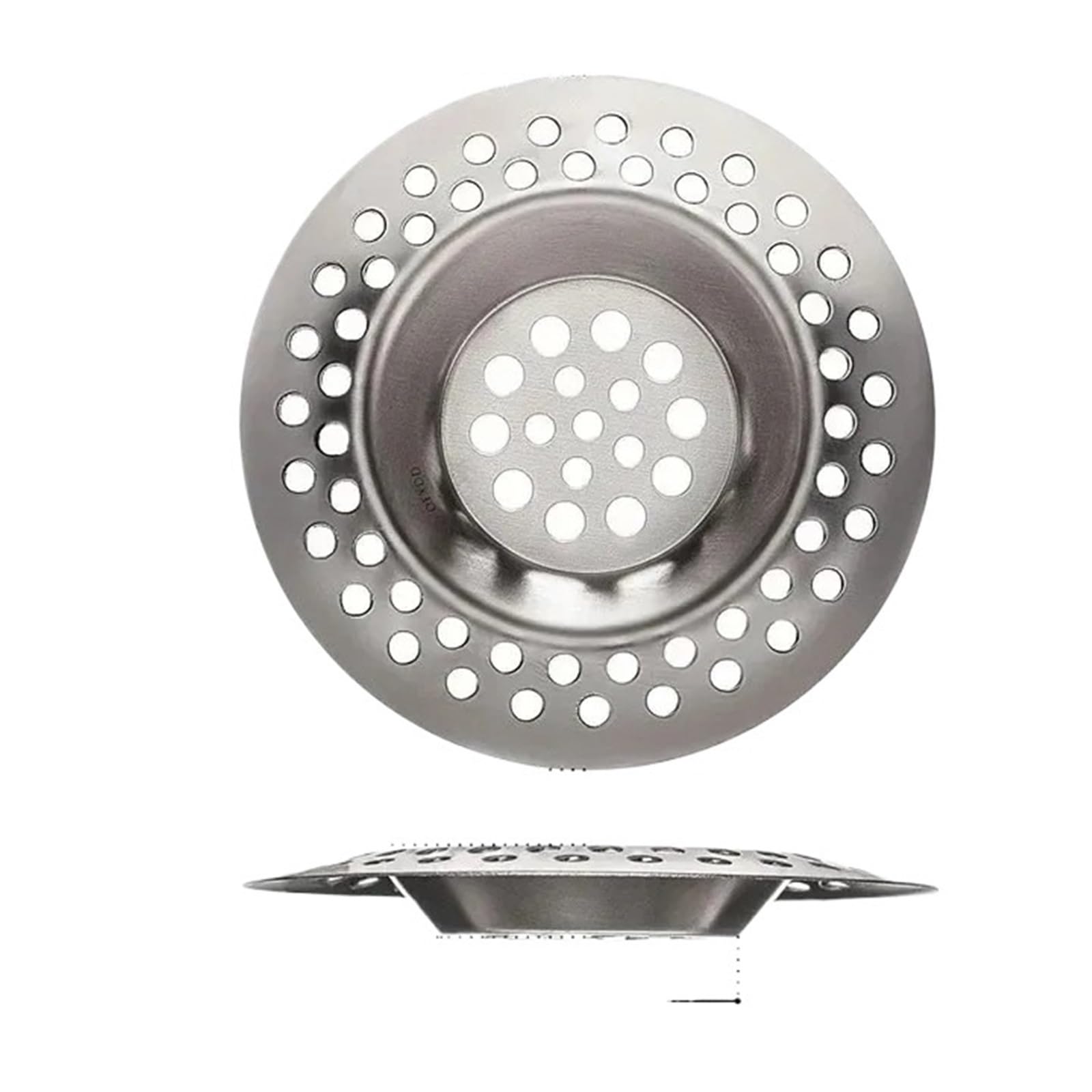 Sink Strainer Waste 3pcs Stainless Steel Sink Mesh Filter