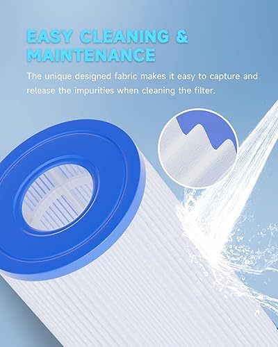 Miniatura 8 de AQUALTRA Filtros de piscina tipo A o C compatibles con 29000E59900E, filtros de piscina fáciles de instalar, filtros de piscina sobre el suelo de 8