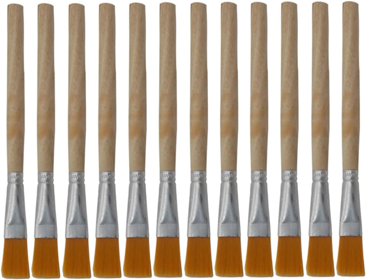 12pcs Nylon Keyboard Brush Long Handle Dust Cleaning Brush