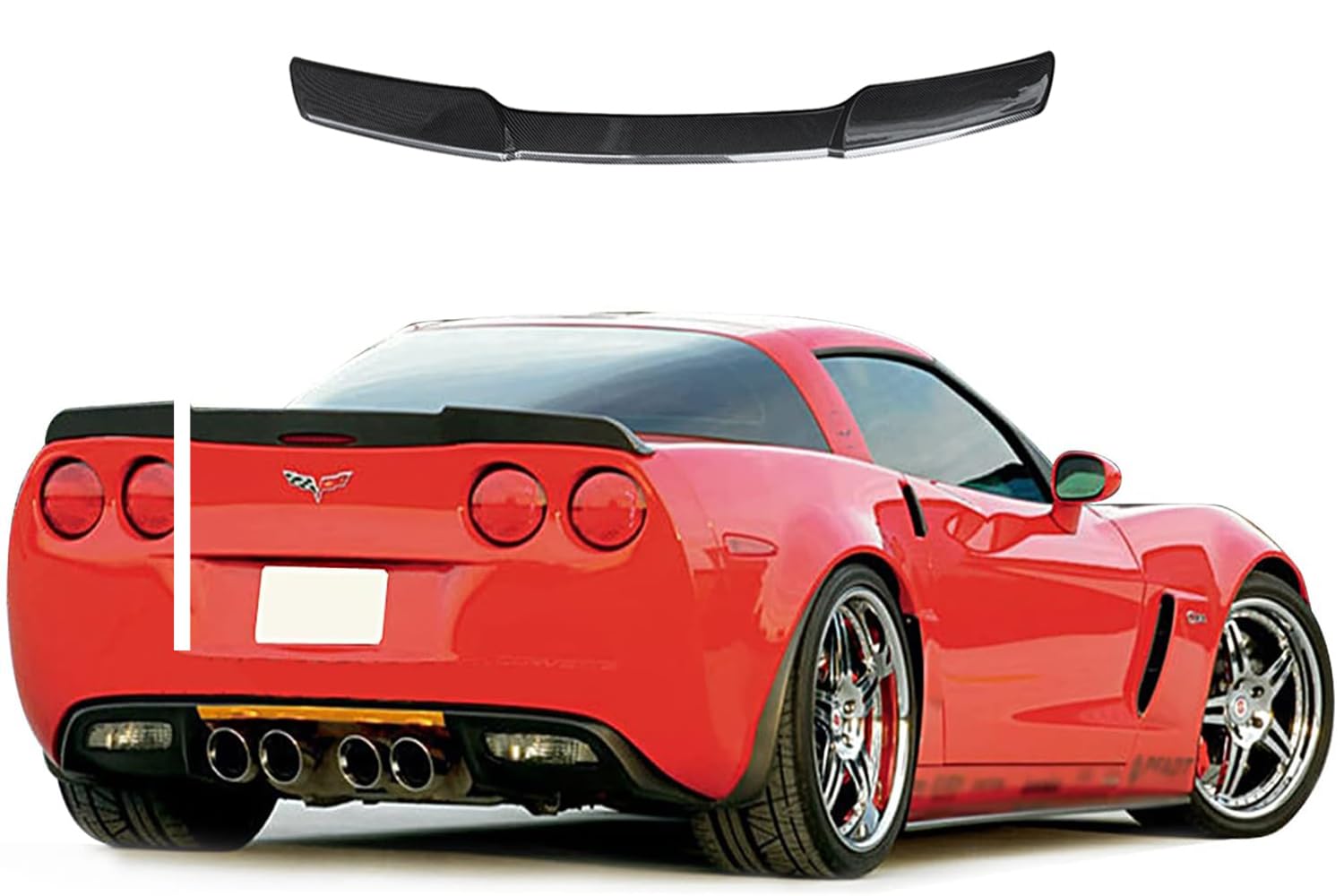 Amazon | YOUNGERCAR リアトランクスポイラー 2005-2013 シボレー 