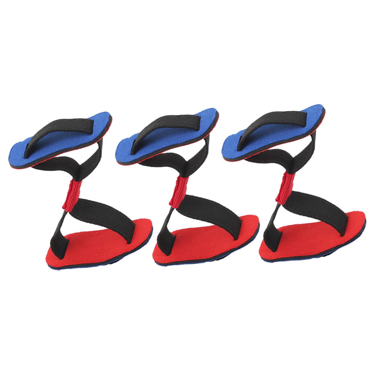 3Pcs Thumb Straightener Elastic Band for Foot Relief Stretchy Bunion Exercise Strap Comfortable Toe Exerciser for Hallux Random Color