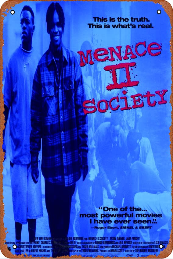 MENACE II SOCIETY ポスター Amazon.co.jp: Menace II Society Movie (1993) ポスター ヴィンテージ