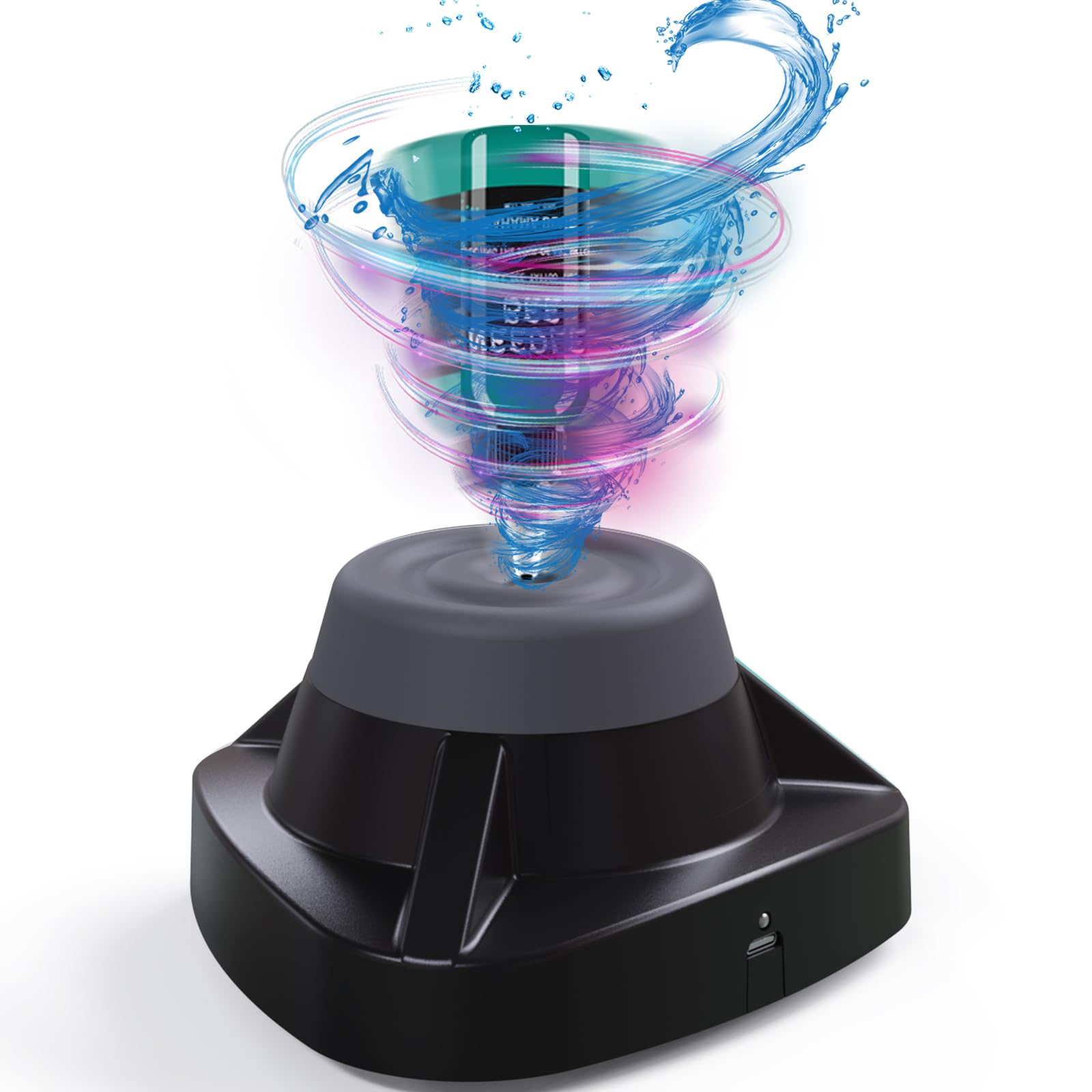 Mini Vortex Mixer 10000 RPM, Compact Portable Lab Vortex Shaker with Non-Slip Base, One-Touch Operation Tattoo Ink Paint Mixer for Tattoo Ink, Lab Reagents, Nail Polish, Eyelash Adhesive