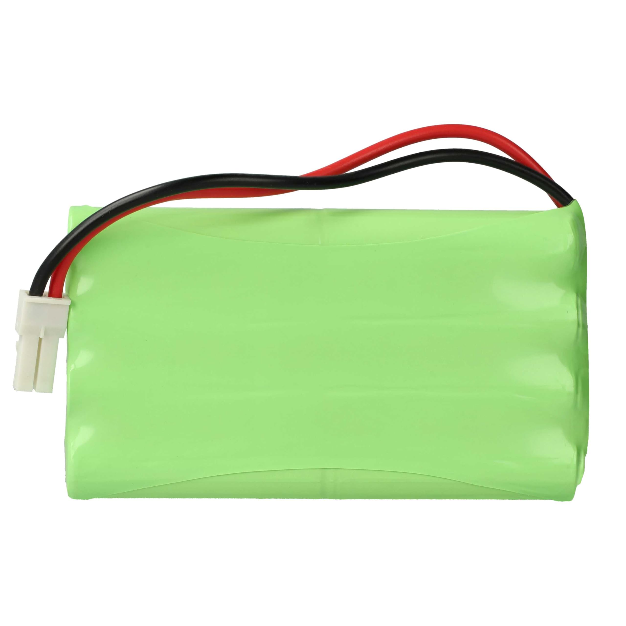 vhbw Batterie Remplacement pour Somfy 5071688 | 2400720, 5008956 pour motorisation de porte ou portail (1600mAh, 9,6V, NiMH)