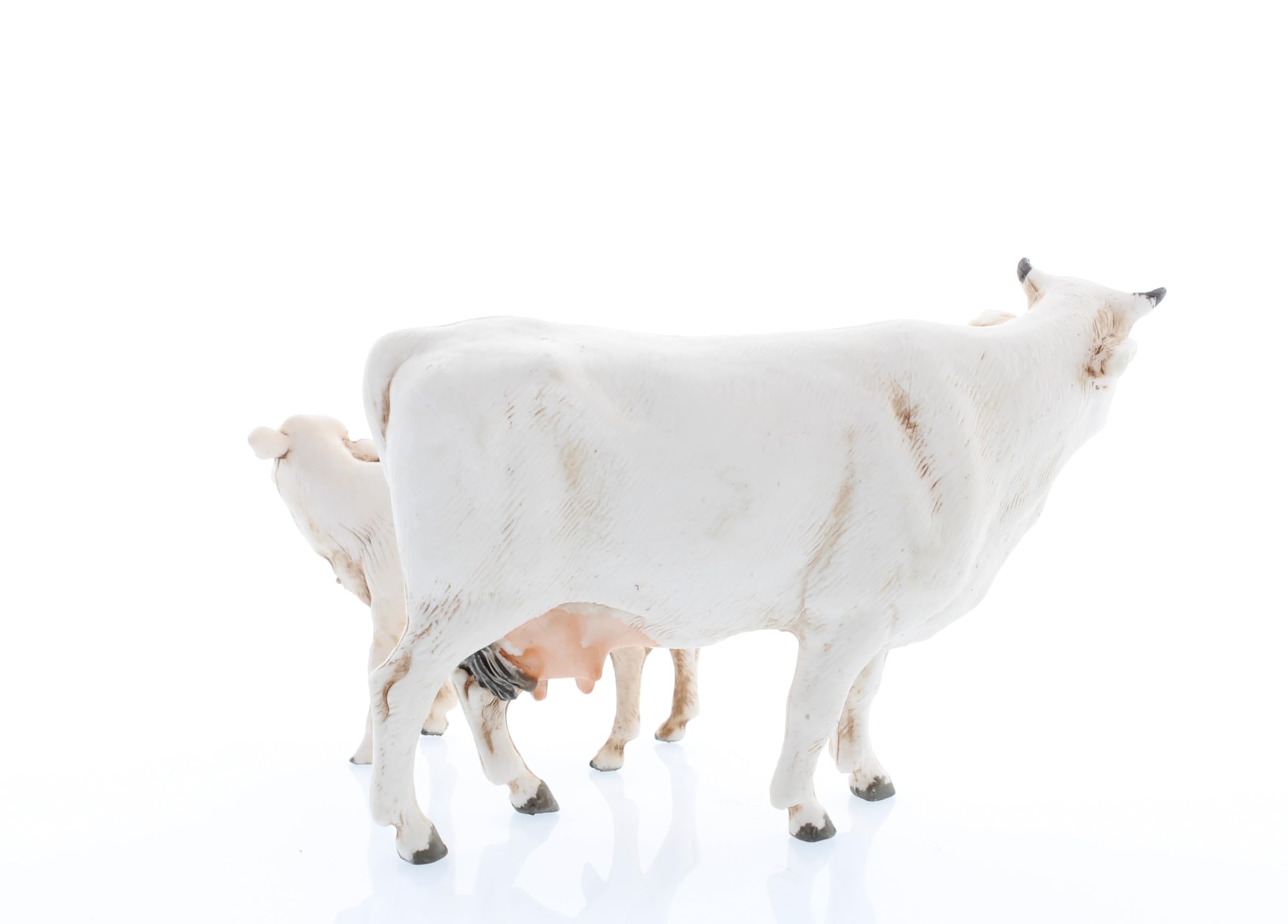 Cavallo E Puledro Per Presepe 8 Cm - Statuine Indistruttibili Dipinte A Mano | Made In Italy