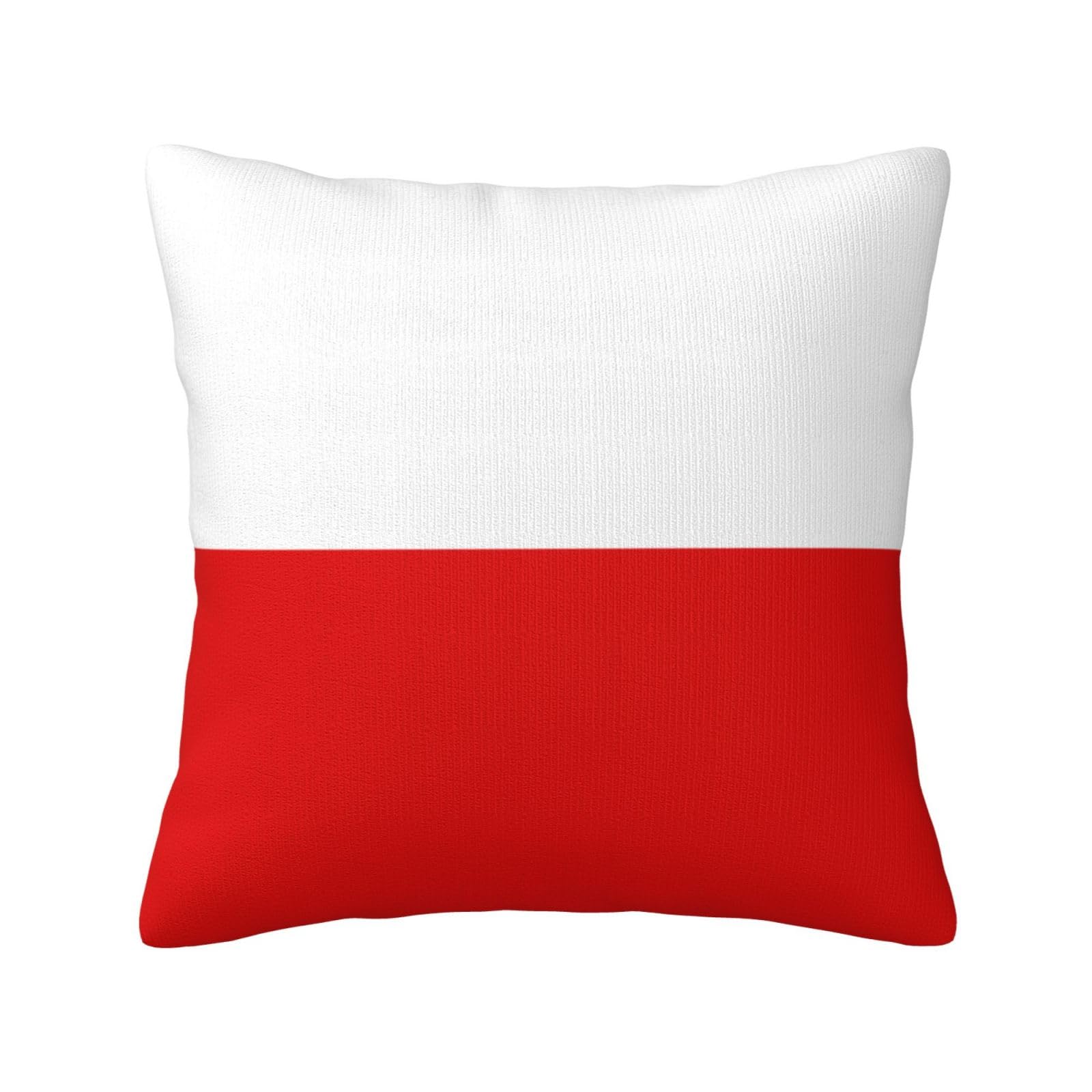 Flag of Thuringia Print Decorative Throw Pillow Covers for Sofa, Outdoor and World Cup Celebrations