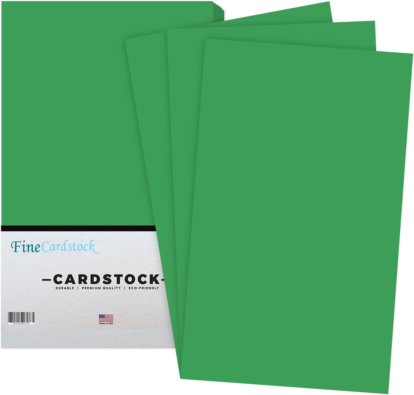 Gamma Green Premium Color Card Stock Paper 50 Per Pack