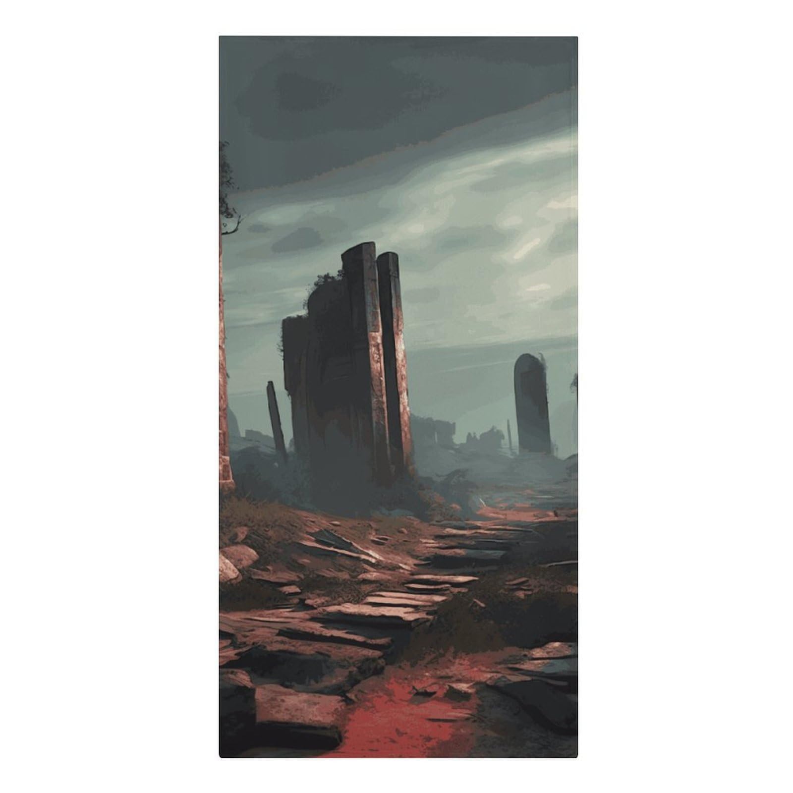Khauerbc Style Ruins Quick Dry Towels,Quick Dry Super Absorbent ，Large Oversized Beach Towel，61.4 * 30.3 Inches. Fiber Beach Towels Is Sand Proof Tropical Beach Essentials.