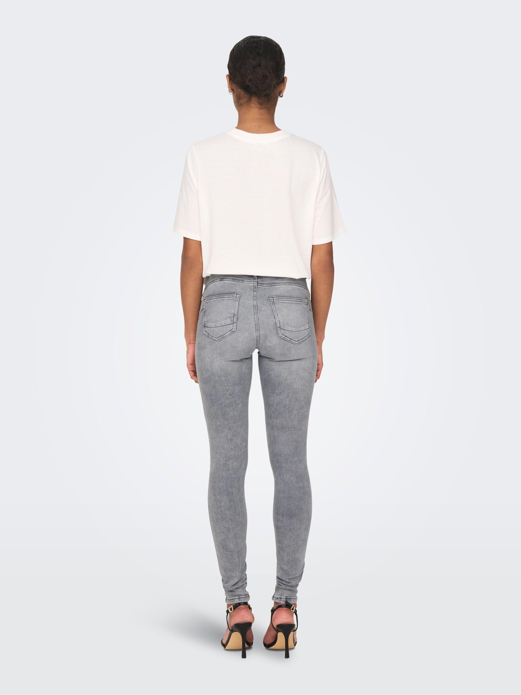 ONLY Jean Skinny ONLPOWER Taille Moyenne Skinny Fit Jeans