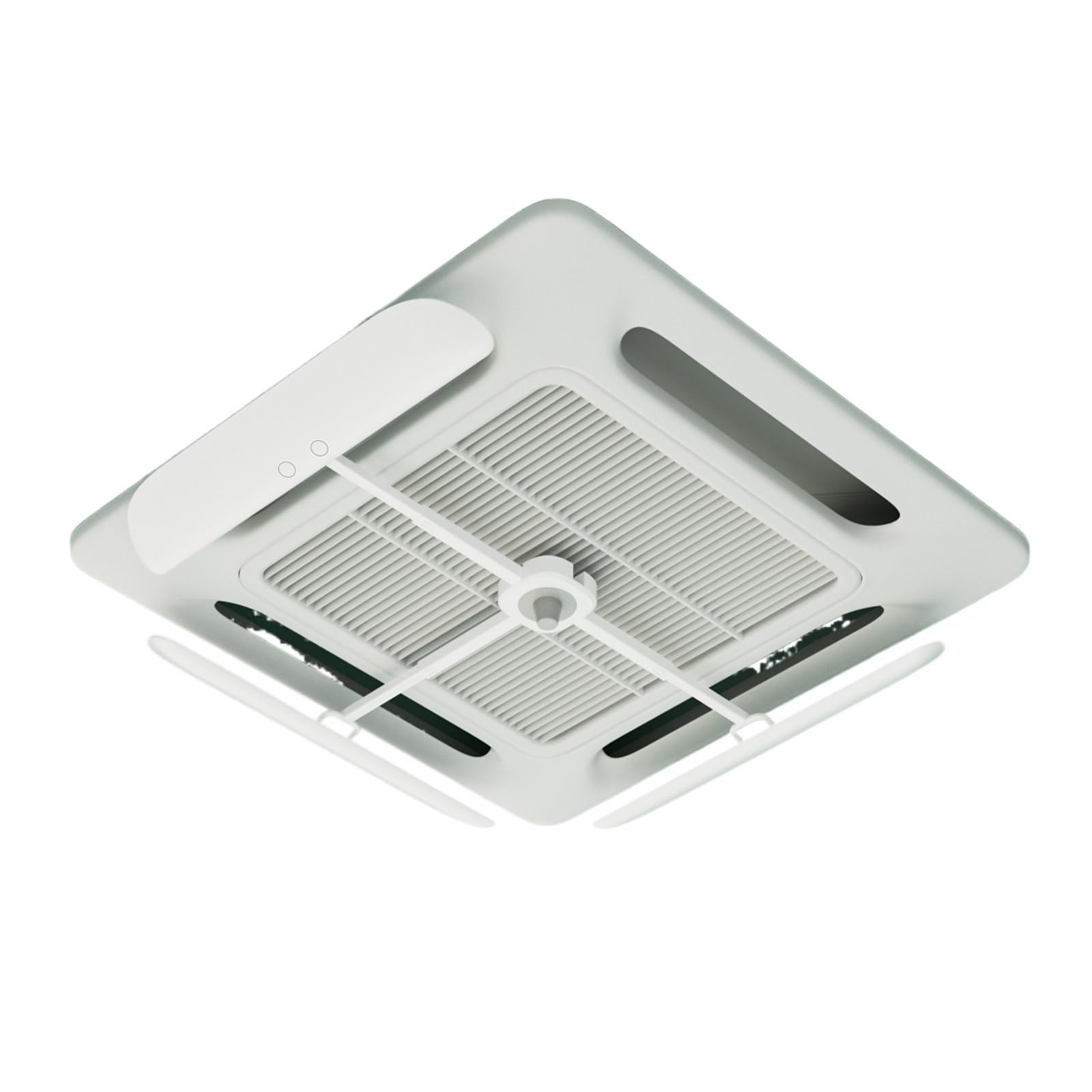 JUSKAQZYI Ceiling Cassette AC Deflector Adjustable Air Conditioner Deflector Anti-Direct Blow Wind Baffle