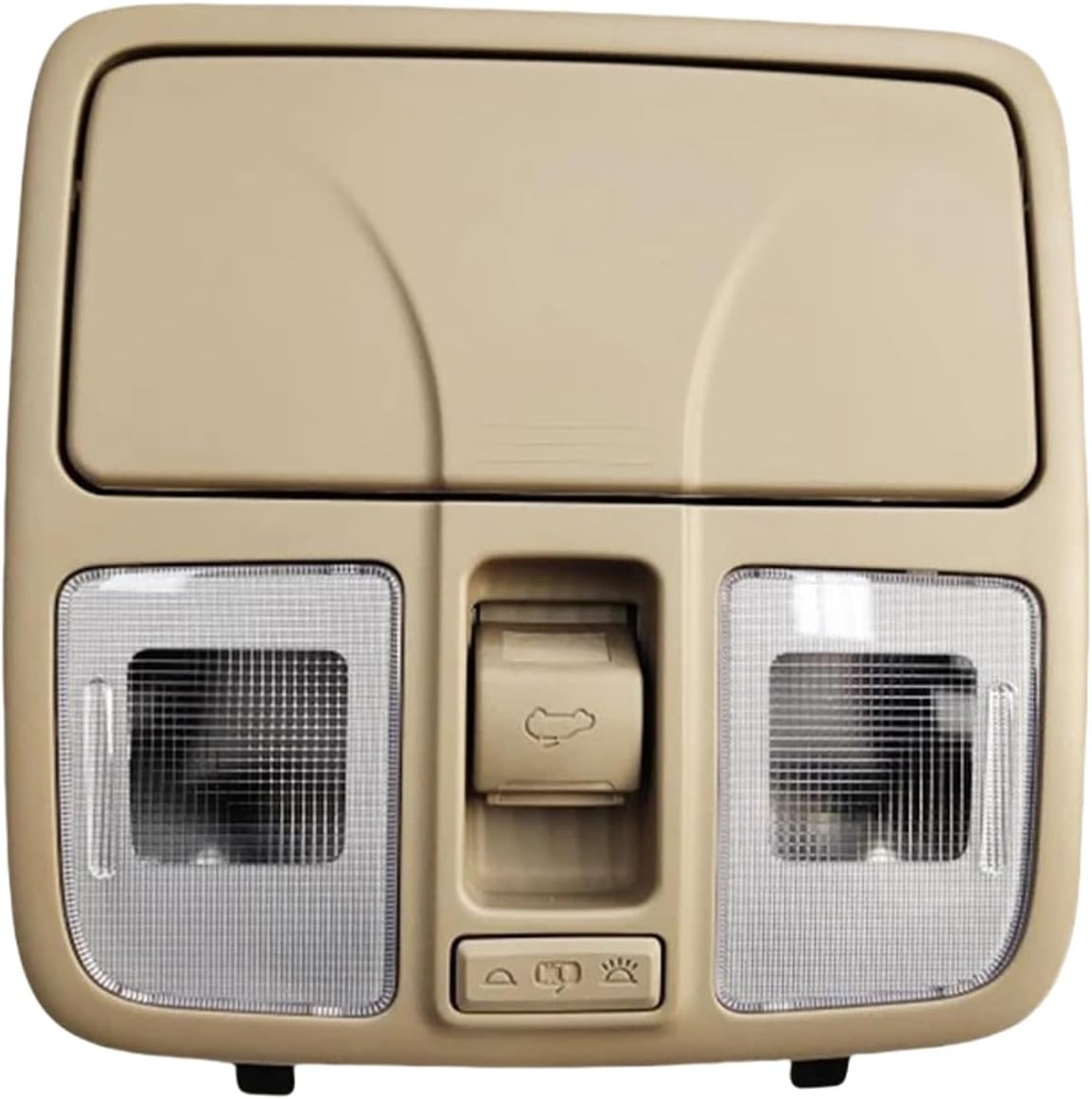 1 Pcs Automotive Overhead Consoles, Compatible with Tucson 2015 Ix35 OEM 928202s100 928202s000 928202s100om, Overhead Console Dome(Beige)