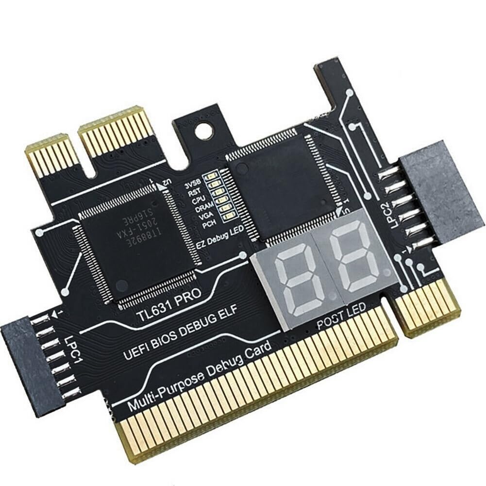 TL631 Pro Diagnosekarte + Erweiterungskarte Diagnosekarte PCI-E Motherboard Multifunktions-Laptop-Diagnoseanalysator