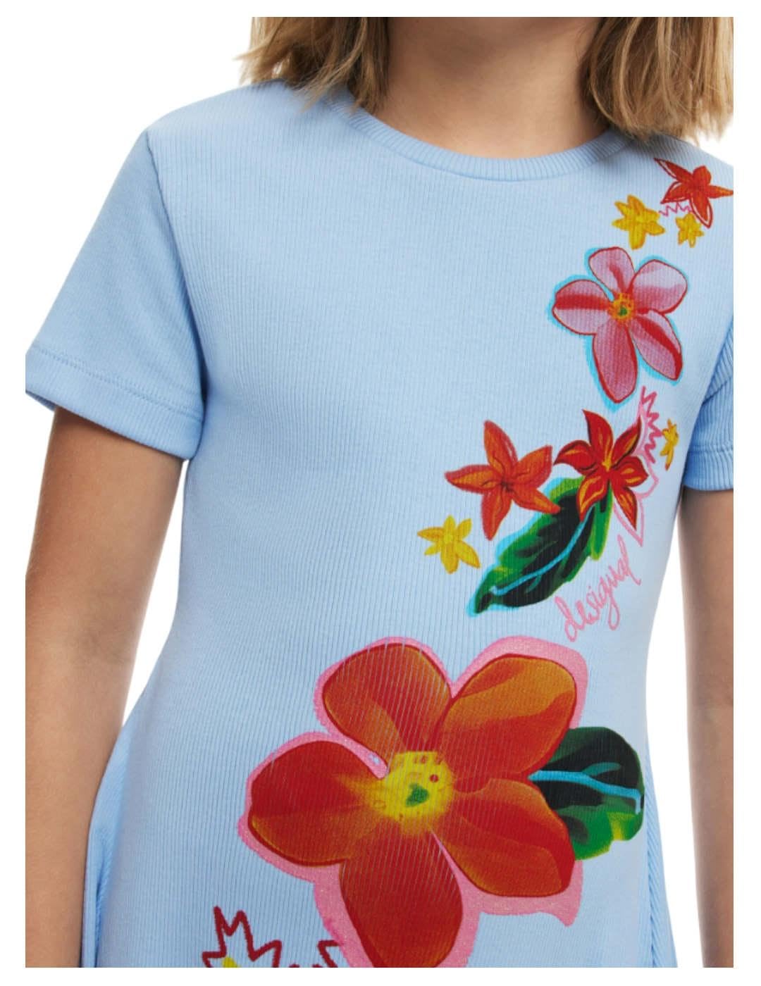 Desigual Vest_Bali Dress para Niñas