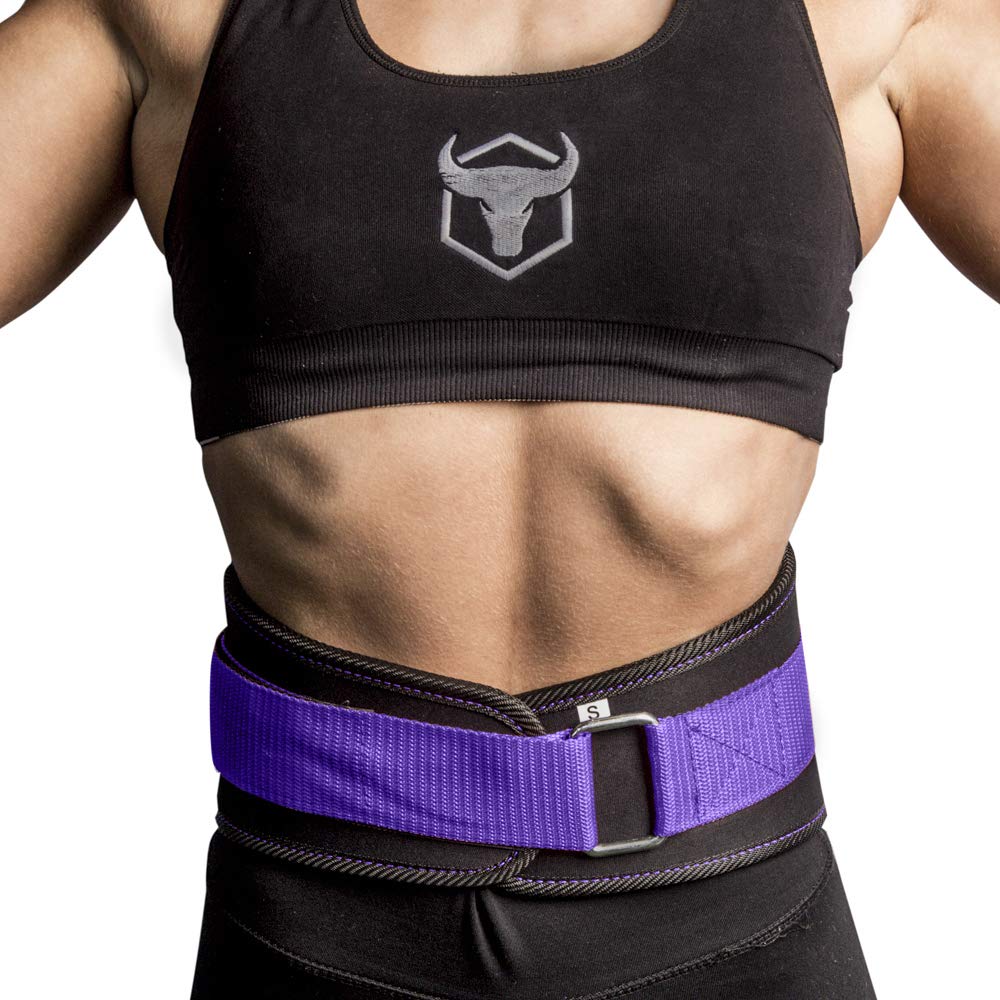 Iron Bull Strength Cintura da Sollevamento Pesi per Donne - Supporto per Schiena in Neoprene Ad Elevate Prestazioni - Supporto Leggero e Robusto per Carichi Pesanti per Il Fitness
