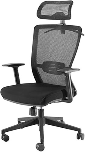 Miniatura 7 de Progressive Desk Silla de aire ergonómica de malla de oficina. Brazos y reposacabezas ajustables. Silla de postura enrollable, reclinable y cómoda -