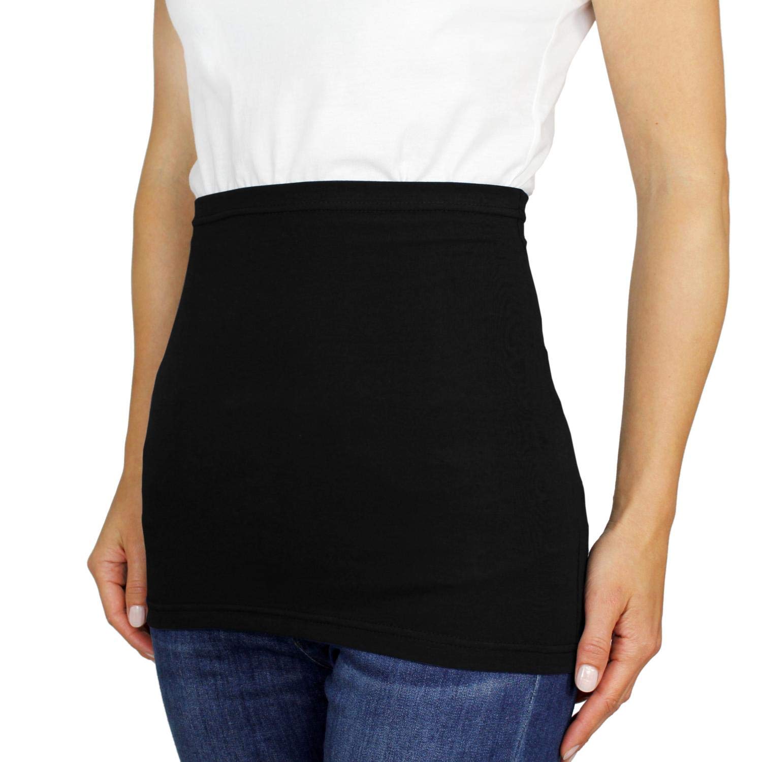 AlkatoWomen's Kidney Warmer ElasticTube Shirt Extension